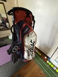 Titleist Stadry Players S4 Stand Golf Bag Lightweight Waterproof Navy Red White. Fixed Price $149.99.