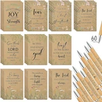 120 Pcs Mother's Day Christian Gift Bulk For Women Bible Verse Notebook Praye.... Fixed Price $46.36.