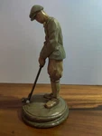 Vintage Golfer Figurine Cast Art Industries Llc The Putting Green # 80477. Fixed Price $29.99.