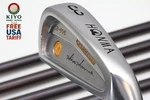 9PCS Honma Lb 606 H&f 24K Gp 3S Irons 3-4-5-6-7-8-9-10-11 Regular Flex R1. Fixed Price $249.90.