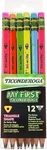 Ticonderoga My First Tri-write Wood-cased Pencils, Neon Colors, 12 Count.... Fixed Price $14.00.