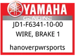 Yamaha Oem Part JD1-F6341-10-00 Cable,brake. Fixed Price $86.99.