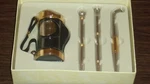 Things Remembered Golf Bag 4 Piece Desk Gift Set Personalized Omnitech Systems. Fixed Price $10.00.