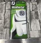Footjoy Weathersof Golf Gloves Men's Medium Large Regular, Worn On Left Hand New. Fixed Price $12.95.