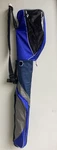 Wellzher Flex Sunday Golf Carry Bag - Blue & Silver Built In Hood 4 Compartment. Fixed Price $44.00.