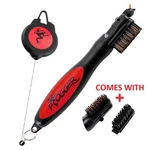 Frogger Pro Retractable Dual-bristle Club Brush/groove Cleaner-red. Fixed Price $21.49.