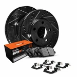 R1 Concepts WHXH1 76002 Brake Rotors Black Sup Dty Pads Hdw. Fixed Price $280.79.