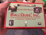 Ballqube Cube Golf Holder Display (6 In Box) New Clear. Fixed Price $13.50.