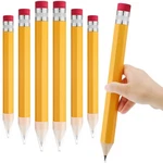 Leinuosen 6 Pcs Giant Pencils 14 Inch Extra Large Wood Big Yellow. Fixed Price $29.02.