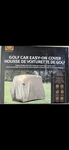 Classic Fairway Golf Cart Easy-on-cover Sand 2 Person. Fixed Price $35.00.