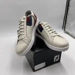 Footjoy Women's Fj Links Golf Shoes, Bone/burgundy, Size 9.5. Fixed Price $59.50.