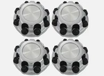 4PCS Chrome Wheel Center Caps Silver Lugs, Fit For 1998-2013 Chevy. Fixed Price $78.67.