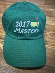 New Wiht Tags - 2017 Masters Green Golf Cap Adjustable Hat Augusta National. Fixed Price $23.00.