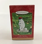 Hallmark Keepsake Ornament Golfer Supreme Polar Bear Handcrafted Vintage 2000 2A. Fixed Price $14.41.