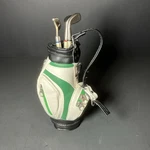 Dashing Green & White Golf Bag Pen Set W/ Black, Red Blue Ink. Fixed Price $12.00.
