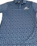 Fj Footjoy Mens Short Sleeve Floral Polo Shirt Golf Cart Company Logo Large. Fixed Price $11.99.