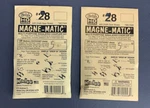 2X Packages Scale #28 Plastic Couplers Two Pair Each Nip! HO6129. Fixed Price $12.38.