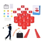 Backyard Golf Game 9 Hole Portable Outdoor Bucket For Kids And Adults. Fixed Price $59.99.