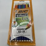 Bic Break Resistant Lead Mechanical Pencils, #2 Two Tone Asst Colors, 10 Pack. Fixed Price $7.67.