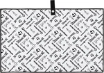 New Taylormade Logo Microfiber 15" X 24" White Cart Golf Towel. Fixed Price $24.95.
