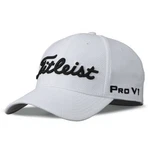 New Titleist M/l Men's Dobby Tech Staff Fitted Golf Hat-white/black. Fixed Price $49.39.