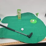 Potty Putter Toilet Golf Game Gag Gift Box Bathroom 2 Balls. Fixed Price $11.88.