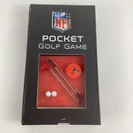 Nfl Football Pocket Golf Game Cleveland Browns Putter Flag Table Balls New. Fixed Price $21.21.