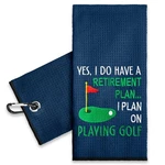 Erhachaijia Yes I'd Have Retirement Plan Embroidered Golf Towel With Clip. .... Fixed Price $22.39.