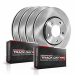 TDSK7109 Powerstop Brake Disc And Pad Kits 4-WHEEL Set Front & Rear For Vw Golf. Fixed Price $417.39.