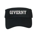 France Monet's House Embroidered Black Sun Visor Cap Hat. Fixed Price $22.99.