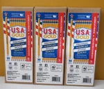 U.s.a. Gold Pre-sharpened American Wood Cased #2 Hb Yellow Pencils, 108 Ct. Fixed Price $19.00.