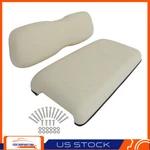 White Golf Cart Front Cushion Set Fits Club Ds Direct Replacement. Fixed Price $155.99.