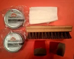 Kiwi Select Shoe Care Kit, With Horsehair Shine Brush. Fixed Price $31.40.