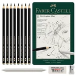 Faber Castell Pitt Graphite Matte Set 11 Piece Artist Quality. Fixed Price $31.79.