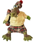 Russ Berrie Kathleen Kelly Critter Alligator Golfing Tartan Plai. Fixed Price $12.00.