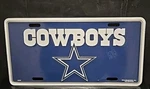 Vintage Dallas Cowboys Booster License Plate. Fixed Price $15.00.