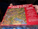 New Buffalo Games - World's Most Difficult Jigsaw Puzzle Golf Edition 529 Pc. Fixed Price $16.00.