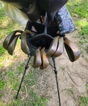 Ping Eye 2 *left Handed* Beryllium Copper Iron Set Becu 3-PW Black Dot Lh. Fixed Price $495.00.