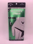 Callaway Golf Glove Men Right Hand Weather Spann White Xl New. Fixed Price $11.60.