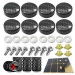 Carbon Fiber License Plate Screws And Caps For Front/rear Tags. Fixed Price $19.58.