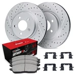 For Acura Rlx 14-20 R1 Concepts Drilled & Slotted Front Brake Kit W Optimum Pads. Fixed Price $382.02.