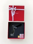 Baccarat Andrews Golfer 7 Crystal Figurine Made France W/ Box. Fixed Price $284.99.