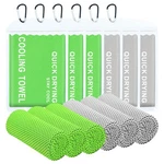 6 Pack Golf TOWELS,(40"X12") Gym Cooling For Neck And Face,chill Pal S.... Fixed Price $25.02.
