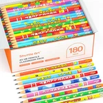 Shuttle Art Assorted Colorful Pencils, 180 Count (pack Of 1), Black. Fixed Price $27.02.
