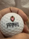 University Ridge Golf Course Verona Wi Pinnacle 4 Gold Ball. Fixed Price $12.99.
