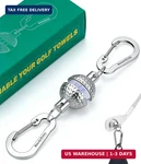 Handy Picks Magnetic Golf Towel Clip - Patented Mini Ball Design Convert. Fixed Price $21.85.