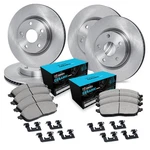 R1 Concepts WFWH2-76022 4-WHEEL Set Brake Disc And Pad Kits Front & Rear. Fixed Price $229.63.