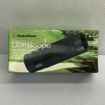 Vtg Radio Shack 5X20MM Black Golf Scope With Case Manual Cleaning Cloth #63-980. Fixed Price $8.99.
