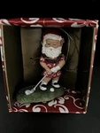 Golfing Santa Christmas Ornament Island Heritage Hawaiian Designer - Nos!. Fixed Price $12.50.