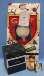 Coynes Handpainted Golfer Figurine & Ball Tee Towel Gift Set. Fixed Price $13.95.
